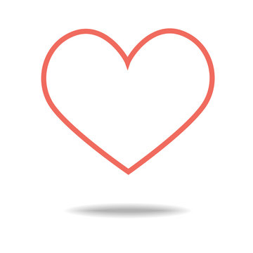 Heart Icon Vector.