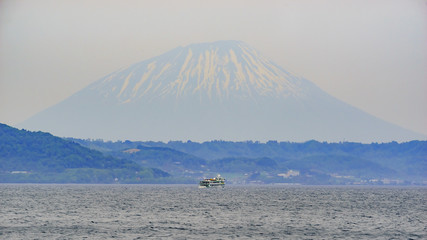 Beautiful Mount Yotei around Lake Toya