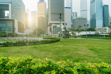 Obraz na płótnie Canvas Hong Kong central city park,china,asia.