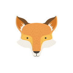 Obraz premium Fox Head As A National Canadian Culture Symbol