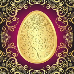 Easter greeting card