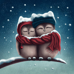 Little snow owls © Elena Schweitzer