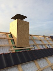 Dach, Dachdecker, Zimmermann