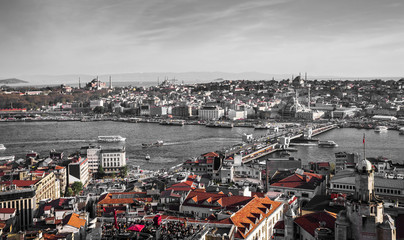 Istanbul the capital of Turkey, eastern tourist city.