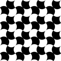 Vector modern abstract geometry pattern. black and white seamless geometric background . subtle pillow and bed sheet design. creative art deco. hipster fashion print