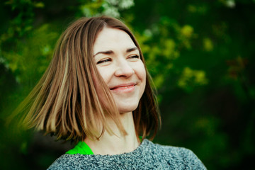 Naklejka premium Beautiful sports girl