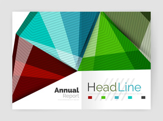 Business annual report abstract backgrounds