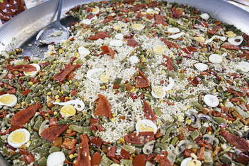 Rice with vegetables