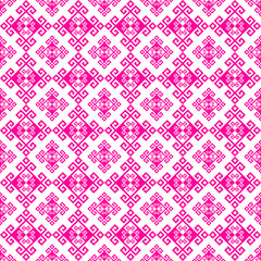 Retro seamless indian pattern