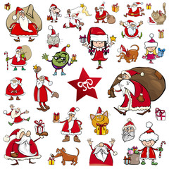 christmas characters cartoons