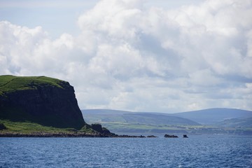Wasser-Landschaft / F&auml;hre nach Rathlin Island - Nordirland