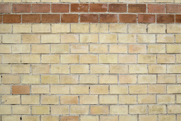 Beige and brown bricks strip
