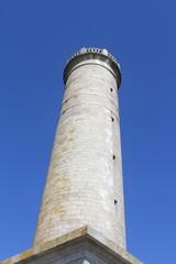 Fototapeta na wymiar vue sur Penmarc'h et le phare d'Eckmühl en Bretagne