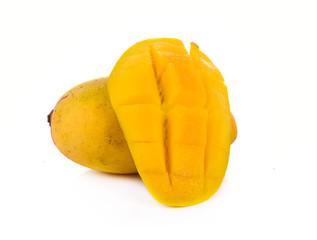 mango fruit isolated on white background