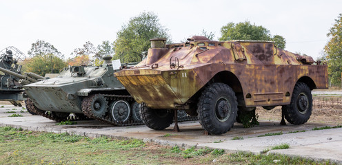 Waffen und Kriegsmaterial auf der Atomraketenbasis CCCP