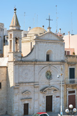 Fototapeta premium Church of St. Stefano. Molfetta. Puglia. Italy. 