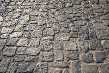 paving stones road