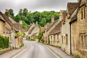 Fototapeta na wymiar Castle Combe Village, Wiltshire, England
