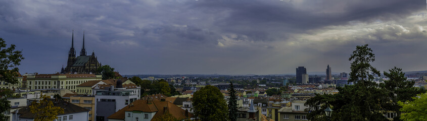 Fototapeta na wymiar Brno - Panorama