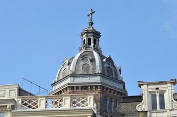 Fototapeta na wymiar Building in the city of Amsterdam