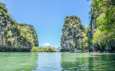 Fototapeta na wymiar Kayak Thailand