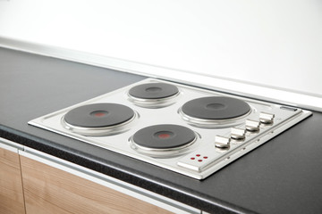 Close up image of the stove