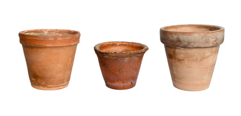 Old plant pot