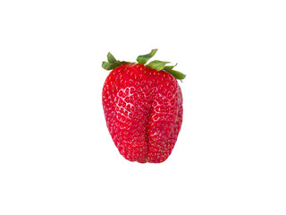 strawberry  isolated on white background.
