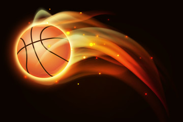 Fire basketball