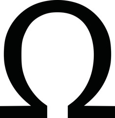 Omega sign