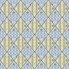 Materiał do szycia Aztec seamless pattern