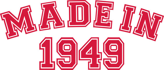 Made in 1949