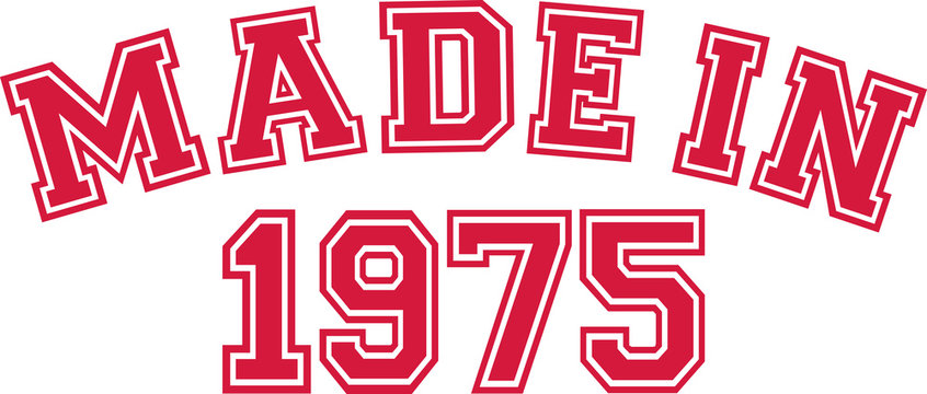 Made in 1975