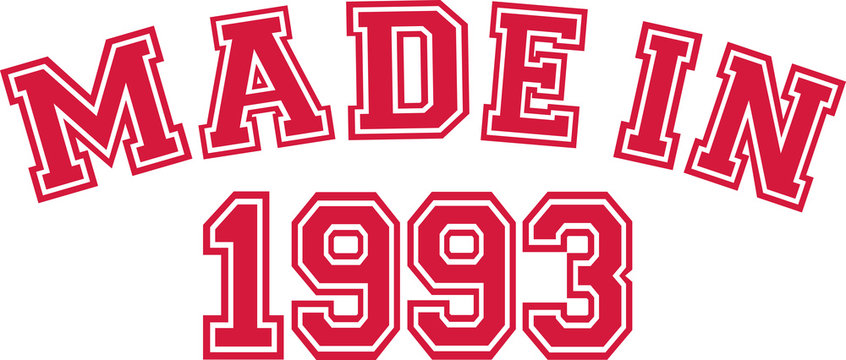 Made in 1993