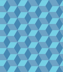 Vector seamless abstract hexagonal pattern background.