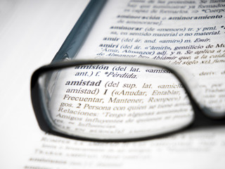 Definici&oacute;n de la palabra amistad diccionario