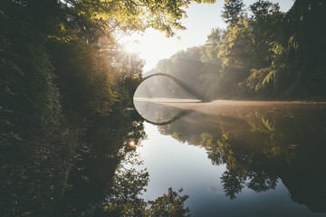 Autumn at the Devils Bridge.