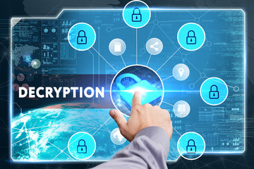 Business, Technology, Internet and network concept. Young busine