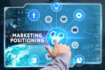 Business, Technology, Internet and network concept. Young busine