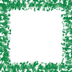 Christmas Frame with Toys