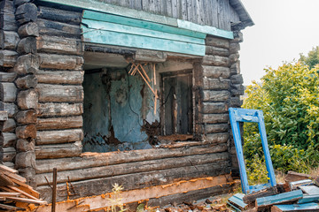 repair of wooden house