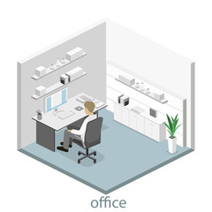 Set of isometric business people , info graphic vector design