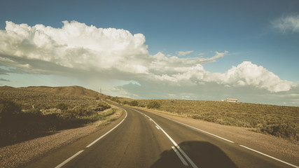 Outback Straße in den Flinders Ranges, South Australia in Australien