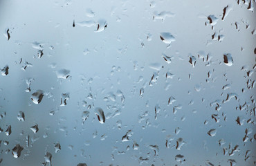 Drops on Glass