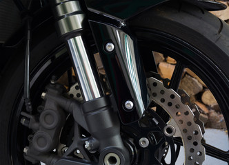 Motorrad Bremse - Sicherheit im Strassenverkehr