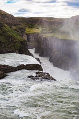 Gullfoss Waterfall in Iceland