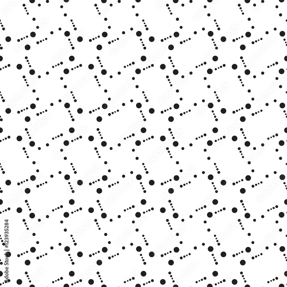 Poster seamless pattern. modern floral texture. repeating abstract background with circles. graphic stripes