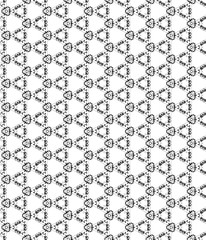 seamless pattern. Modern stylish texture. Repeating geometric tiles with dotted rhombus