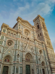 Fototapeta na wymiar Basilica in Florence