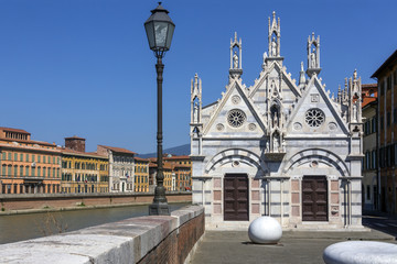 Santa Maria della Spina - Pisa - Italy - obrazy, fototapety, plakaty